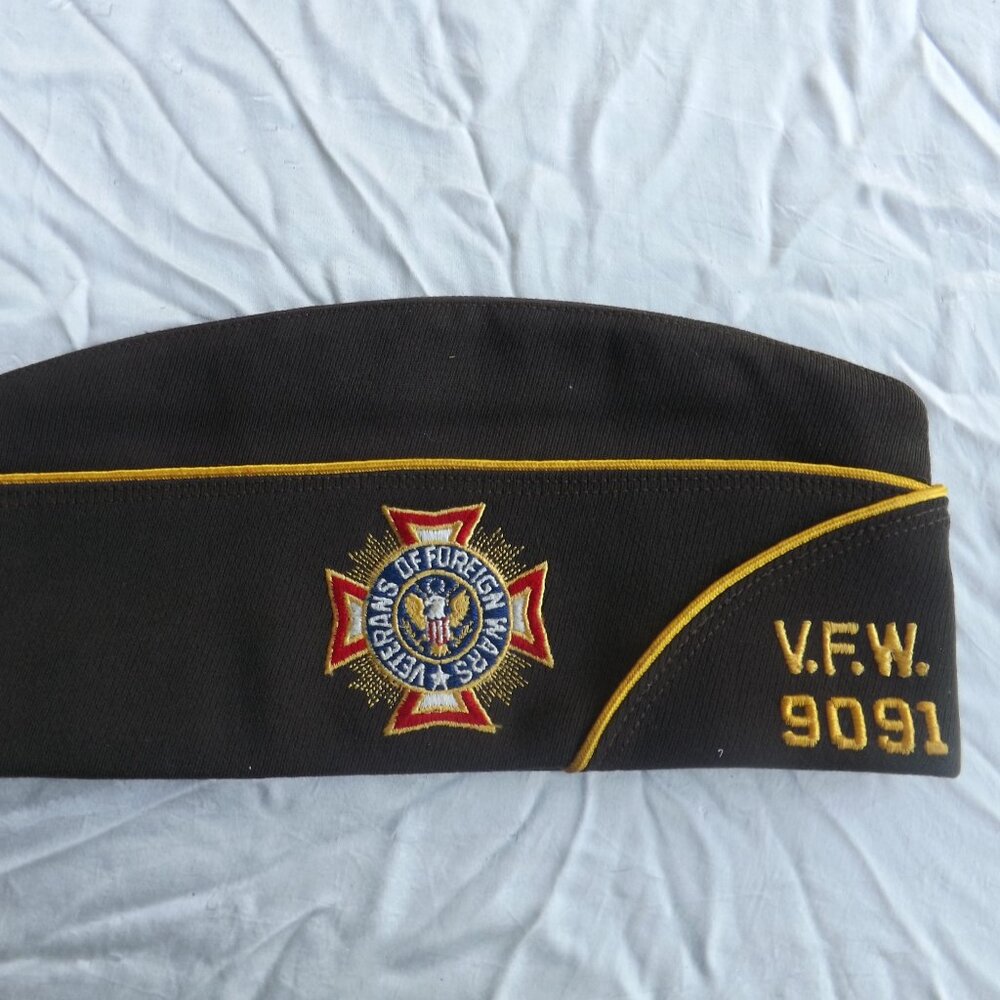 Vintage New Bern   NC VFW #9091 Veterans of Foreign Wars Garrison Cap